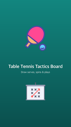 Table Tennis Tactics Board Screenshot 0