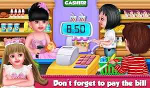 Aadhya's Supermarket Games Screenshot 1