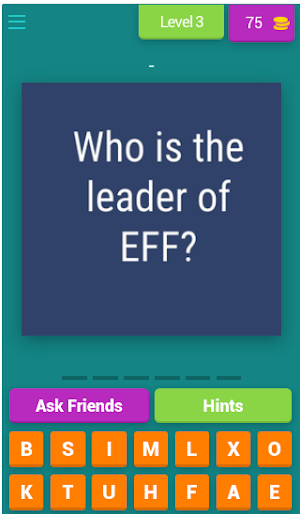 SA Politics Quiz Screenshot 3