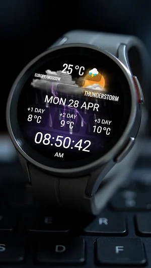 DIGI WEATHARN CTS25 Watch face Screenshot 2