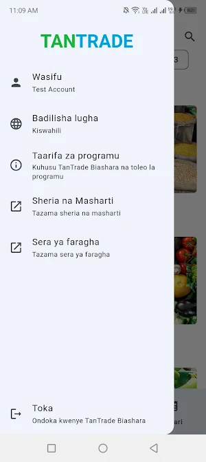 Tantrade Biashara App Screenshot 1