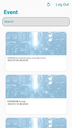 Evention Screenshot 1
