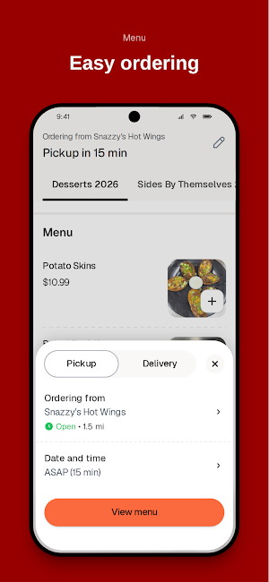Snazzy's Hot Wings & Sassy Screenshot 2