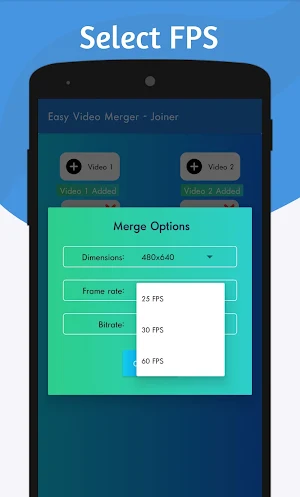 Easy Video Joiner - Merger (MP4,GIF,MKV,AVI,MOV) Screenshot 2