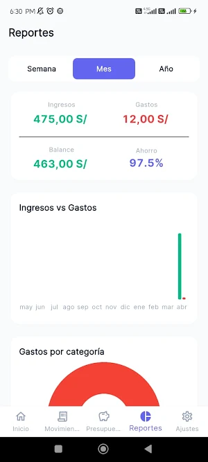 YoAnoto - Finanzas Personales Screenshot 3