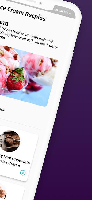 Ice Cream Recipe Screenshot 1