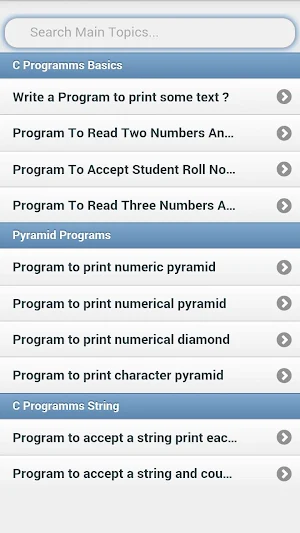 C Programs Basic Tutorials Screenshot 2