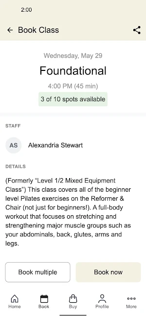 Pilates O Ka Lā Screenshot 2