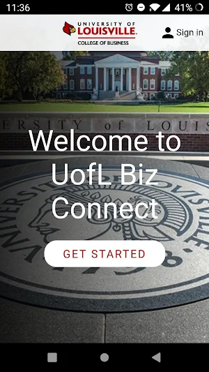UofL Biz Connect Screenshot 0