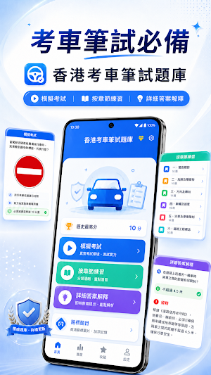 香港考車筆試題庫 Screenshot 0
