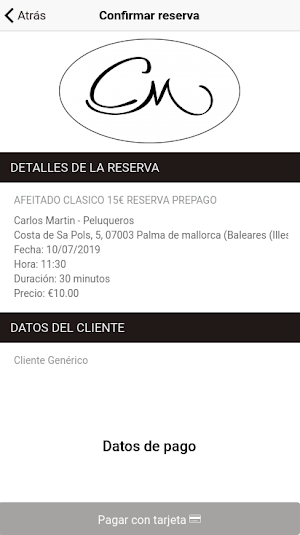 Carlos Martín Peluqueros Screenshot 2