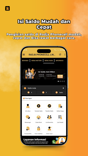 Radja Phonecell Linggau Screenshot 1