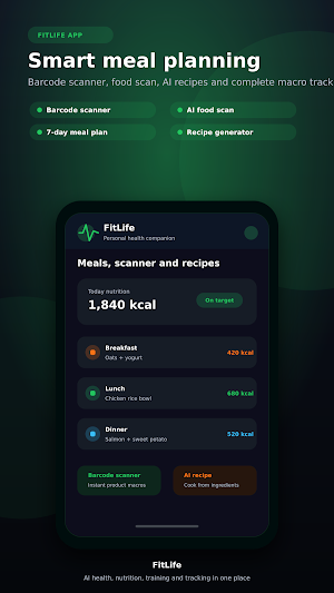 FitLife: AI Fitness & Tracker Screenshot 3