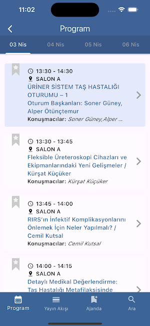 Endoüroloji Kongresi 2025 Screenshot 2
