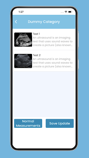 Ultrasound Protocol HandBook Screenshot 1