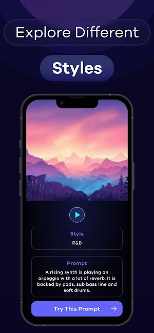 Melodia - AI Music Generator Screenshot 3