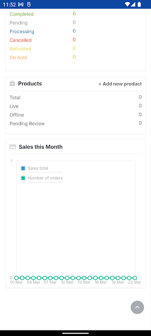 Builders Market Vendor Screenshot 2