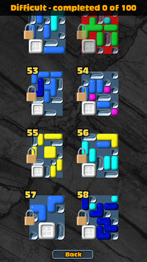 Sticky Blocks Sliding Puzzle Screenshot 3