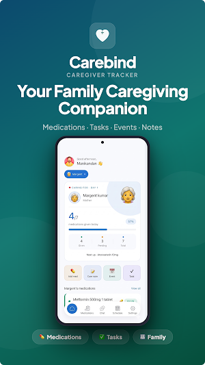 Carebind: Caregiver Tracker Screenshot 0