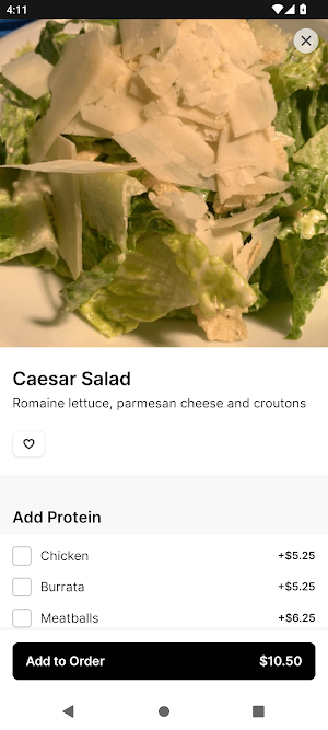 Carasau Pasta Bar Screenshot 2