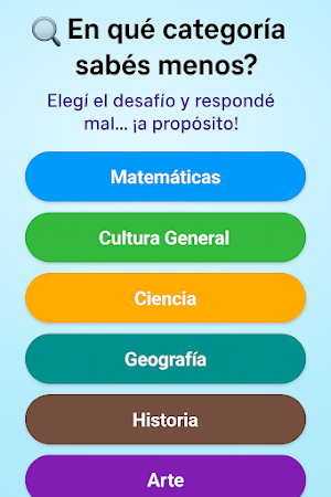 Equivócate YA! Piensa al revés Screenshot 1