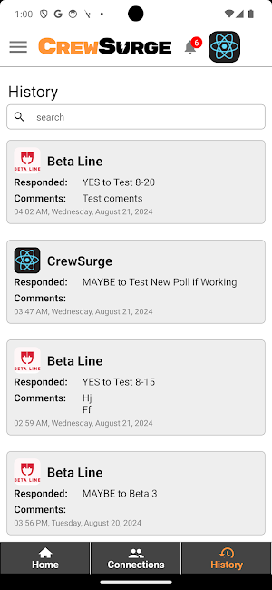 Crew Surge LLC Screenshot 3