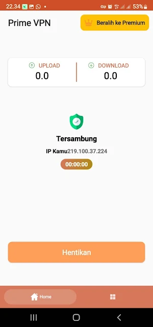 Prime VPN Screenshot 2