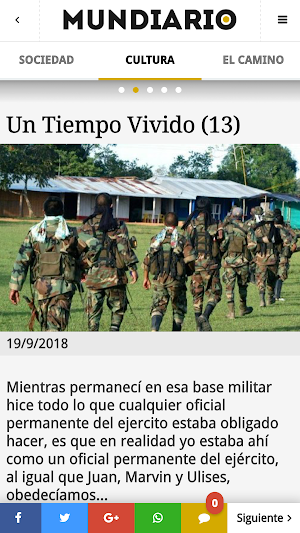 Mundiario Screenshot 1