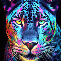 Neon Animal Wallpaper