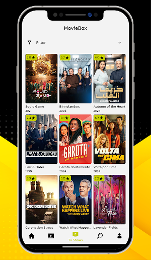 MovieBox - Movie & Series Screenshot 1