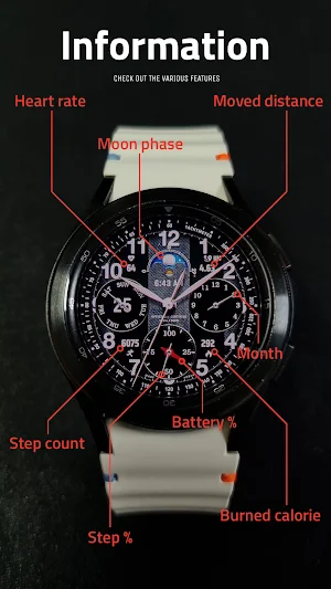 JW240 jwstudio watchface Screenshot 1