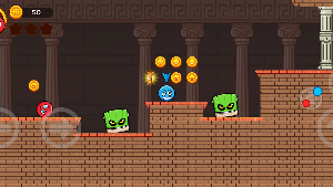 Roller Ball Blue Screenshot 0