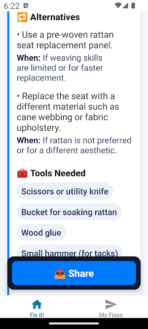 PalmoraFix – AI Repair Helper Screenshot 1