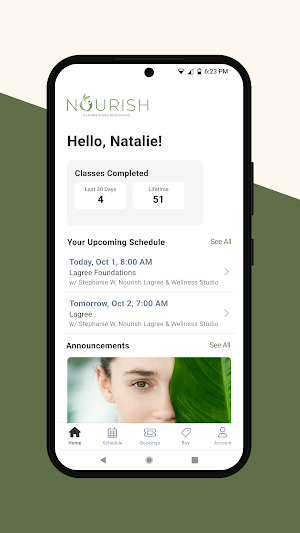 Nourish Lagree and Wellness Screenshot 0