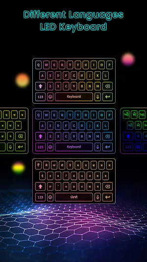 Neon LED Keyboard RGB Lighting Screenshot 3