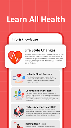 Blood Pressure & Sugar Tracker Screenshot 3