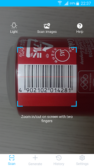 FREE Barcode Scanner: QR Scanner & QR Code Reader Screenshot 2