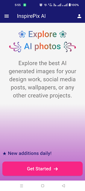 InspirePix - AI Image Explorer Screenshot 0