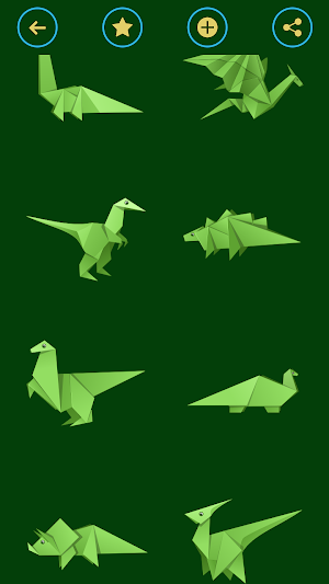Origami Dinosaurs & Dragons Screenshot 3