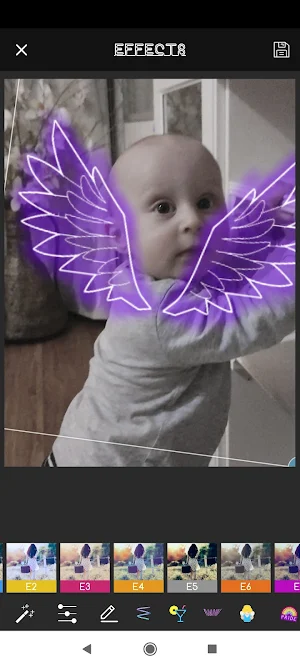 Neon Effects Photo Editor Screenshot 1