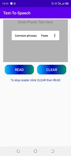 Text-to-Speech (TTS) - Note &  Screenshot 1