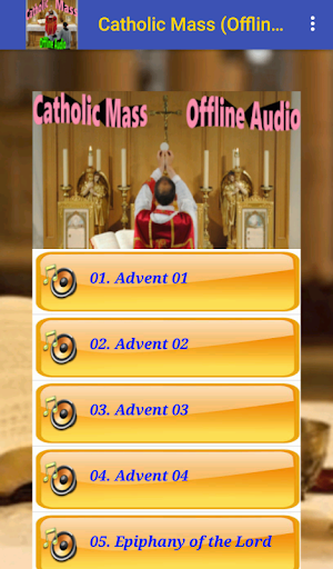 Catholic Mass (Offline Audio) Screenshot 2
