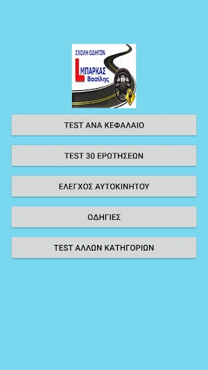 Test Αυτοκινήτου Screenshot 0