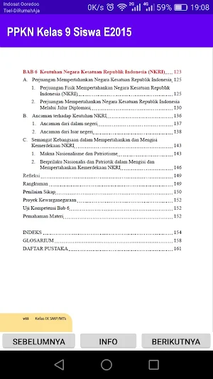 PPKN Kelas 9 Siswa E2015 Screenshot 3