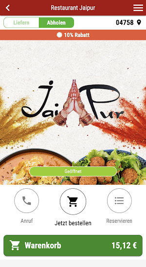 Restaurant Jaipur Screenshot 0
