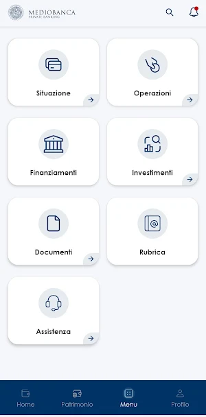 Mediobanca PB Screenshot 2