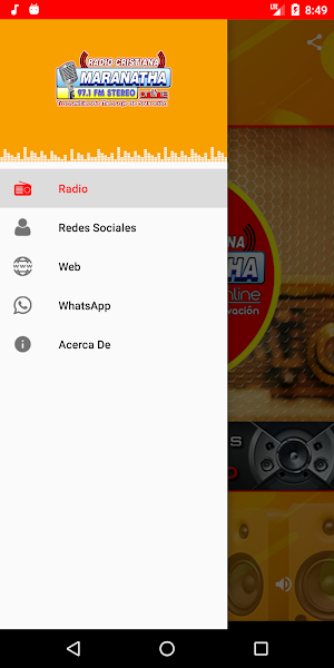 Maranatha Radio Cicuco Screenshot 2