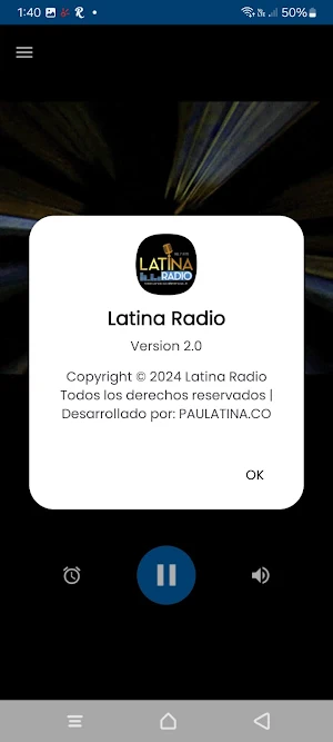 Latina Radio - Albania Screenshot 2