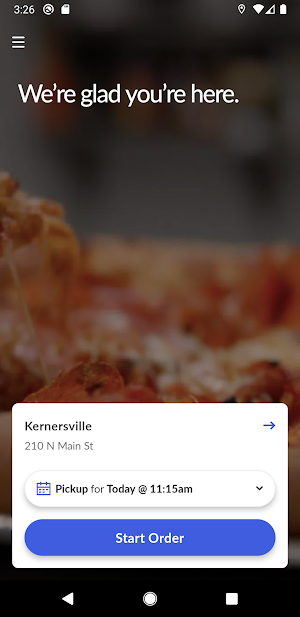 Blue Rock Pizza & Tap Screenshot 1