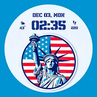 Statue of Liberty Watch Face